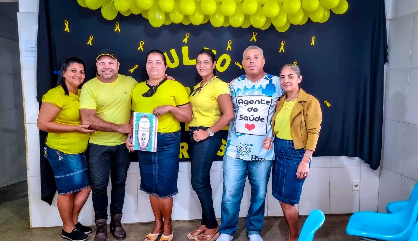 Camacã/Julho Amarelo: PSF Dr. Jaquisson de Deus II realiza campanha de conscientização contra as Hepatites Virais 
